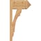 Ekena Millwork Olympic Arts & Crafts Smooth Outlooker, Western Red Cedar, 7 1/2"W x 14"D x 26"H OUT08X14X26OLY03SWR - alternate 4